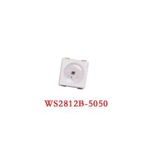 10501005001000 шт. WS2812B (4 контакта) 5050 SMD W WS2811 Индивидуально адресуемый цифровой RGB светодиодный чип, бесплатная доставка