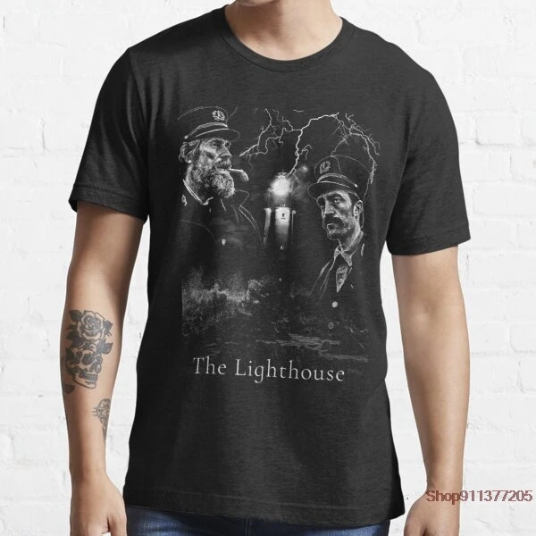 

THE LIGHTHOUSE A24 100% cotton short sleeve men T shirt casual loose cat men tshirt o-neck t-shirt men tee shirts top