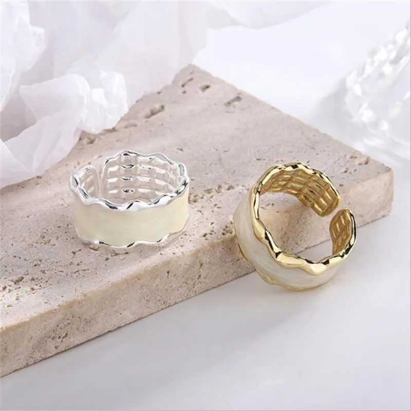 

Женское Открытое кольцо LULU-PIG, из серебра 925 пробы, в европейском и американском стиле, с асимметричным узором в виде волны, J01421