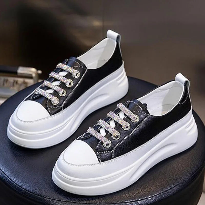 Женская обувь на плоской подошве дышащие однотонные повседневные туфли женские