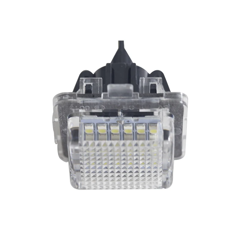 1 пара Автомобильные светодиодные лампы для номерного знака Mercedes Benz W204 5D W212 W216 W221