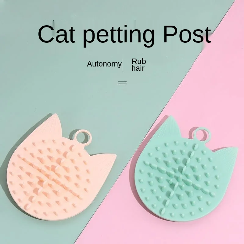 

Cats Brush Cat Massage Self Groomer Comb Brush Cat Rubs The Face with A Tickling Comb Cat Product Dropshipping Cat Accessories