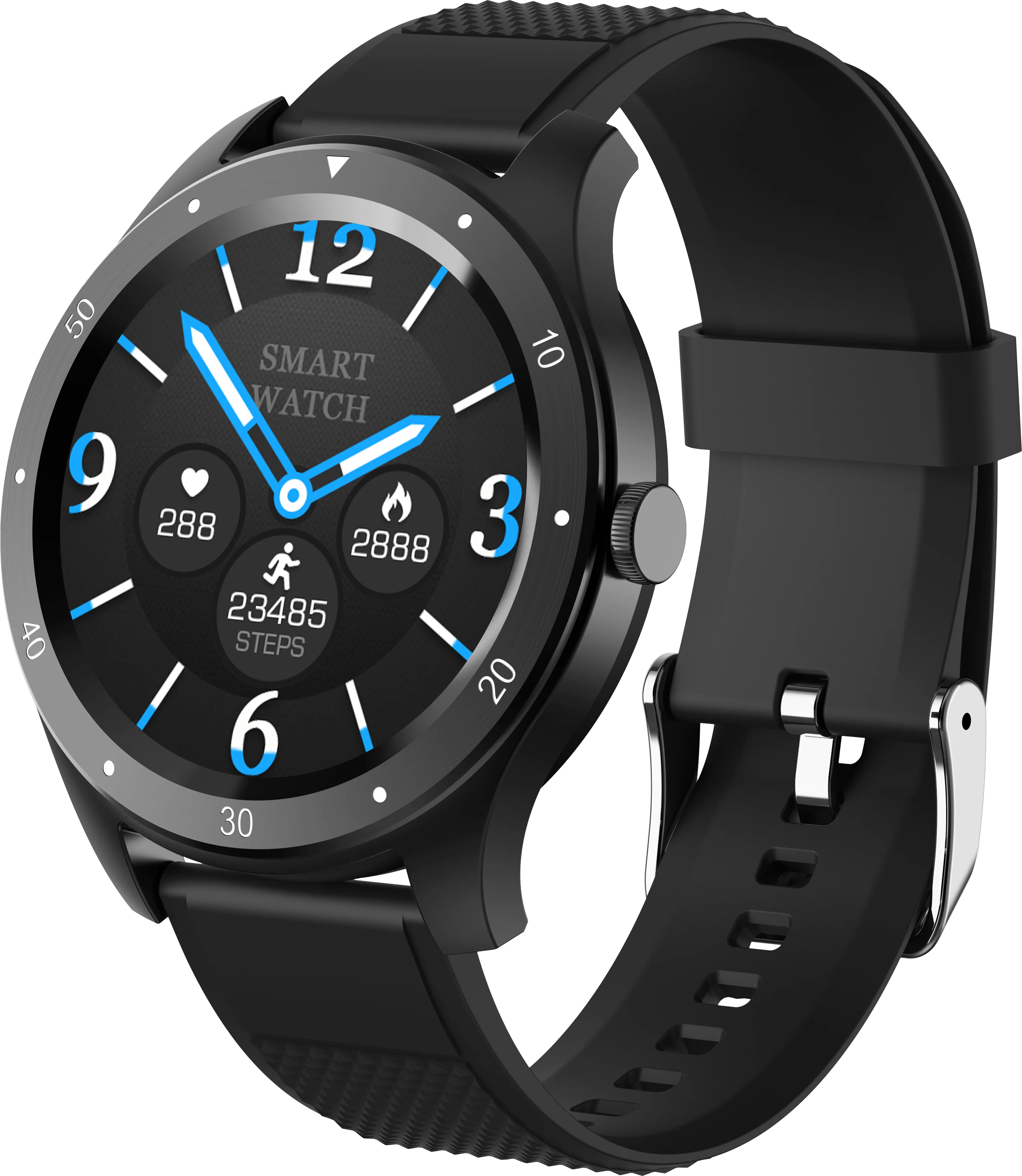 Смарт часы водонепроницаемые Bluetooth 5 0 спортивный пульсометр экран 1 3