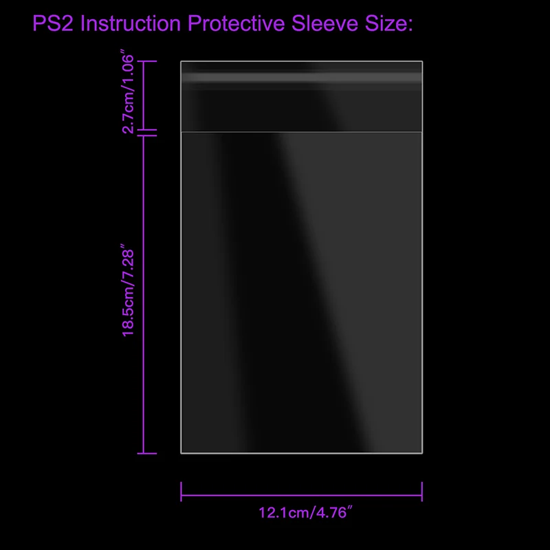 100 шт. пластиковые чехлы для CD-игр | Электроника