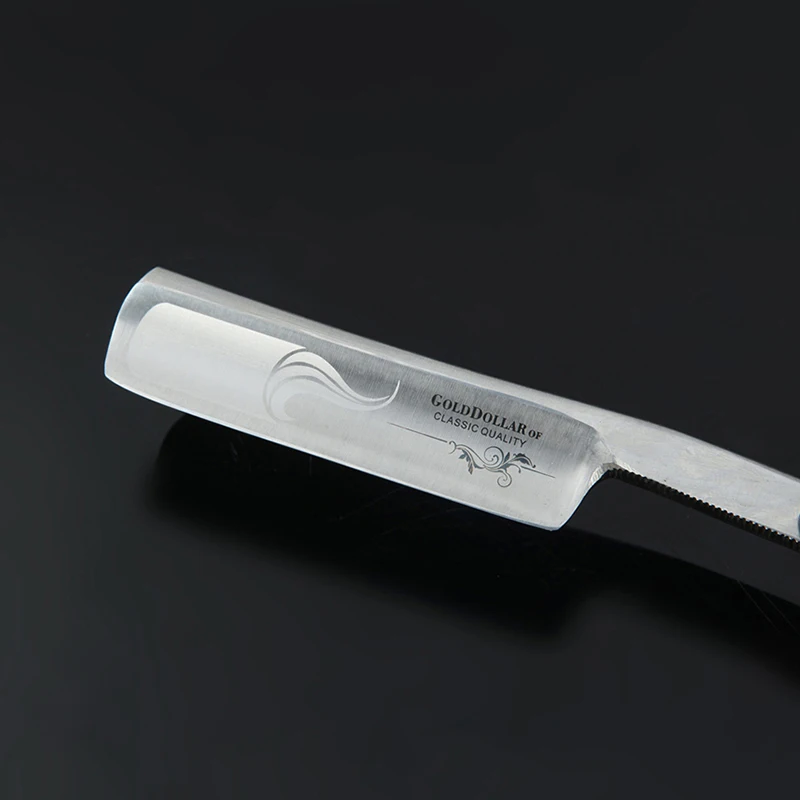 Бритва GOLD доллар бритва-прямая бритва из углеродистой стали натуральная
