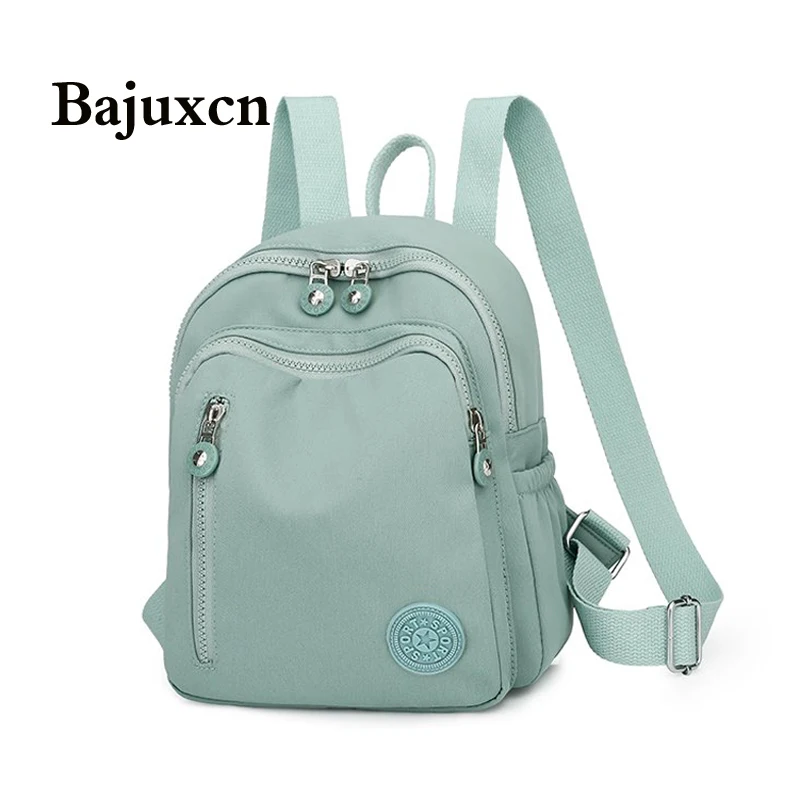 

Повседневная женская сумка, новинка 2021, Оксфорд, удобный рюкзак, модная дорожная сумка для девочек, одноцветная многофункциональная школьн...