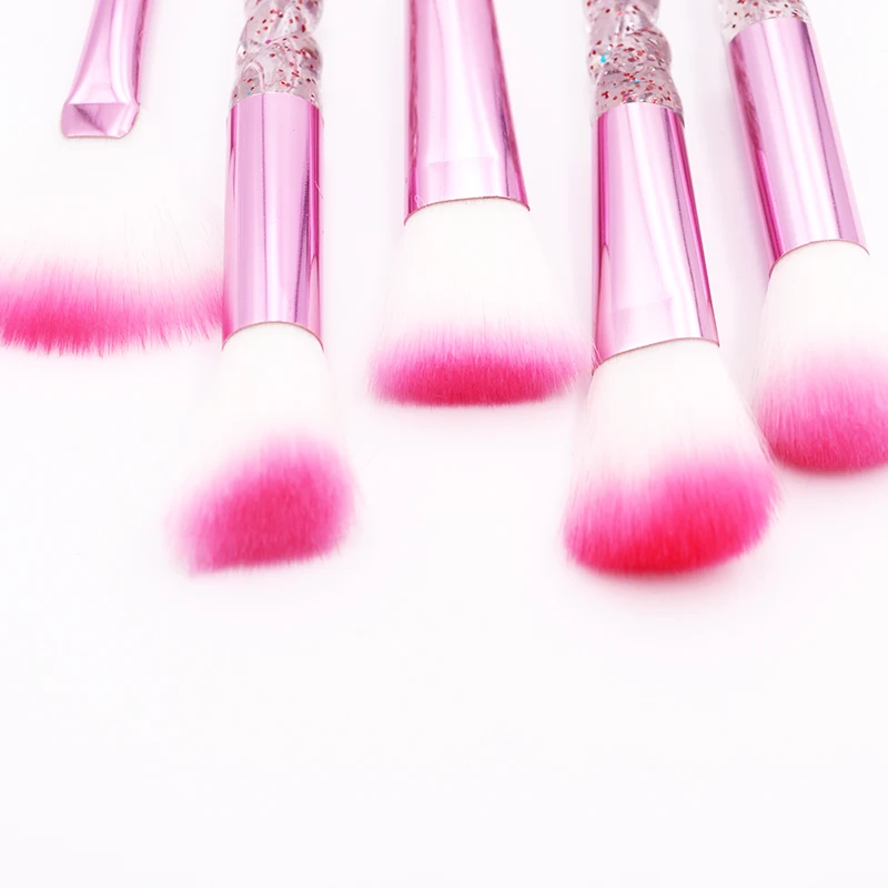 10 шт. набор розовых кистей для макияжа | Красота и здоровье