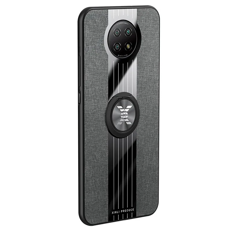 

Redmi Note 9T Magnetic Leather Armor Case Ring Holder Stand For Xiaomi Redmi Note 9T Redmi Note 9T Shockproof Case Phone Cover
