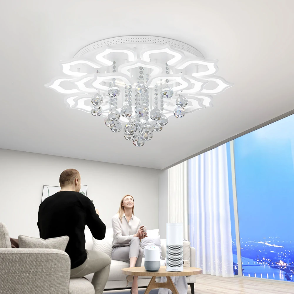 Светильник для гостиной простой современный светодиодный креативный Лепесток