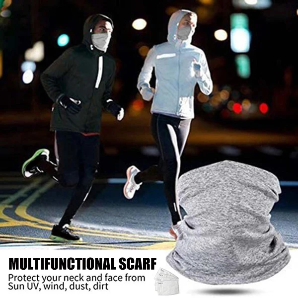 Шейный платок для велоспорта с фильтром PM2.5 шейный защита на половину лица от