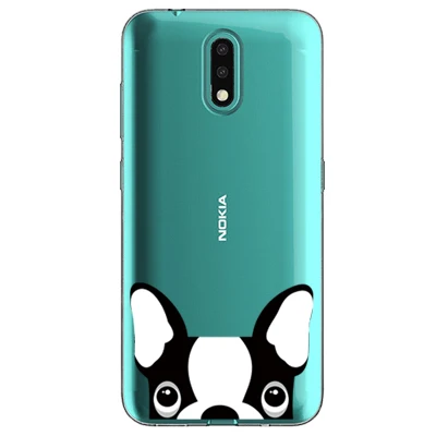 Мягкий ТПУ чехол-бампер с кристальным принтом для Nokia 2 3 силиконовый