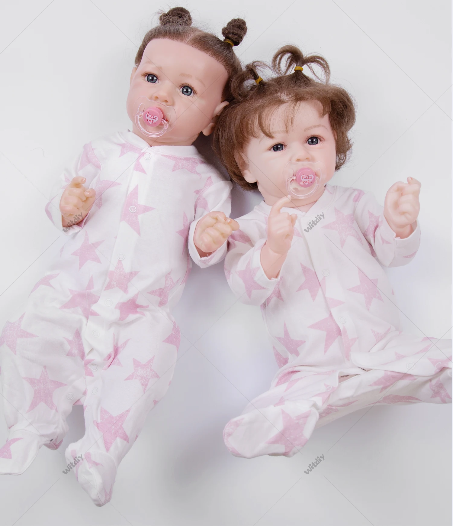 

Witdiy Star pattern saskia 58CM bebe reborn reborn baby doll Rebirth doll Baby rebirth silicone doll silicone