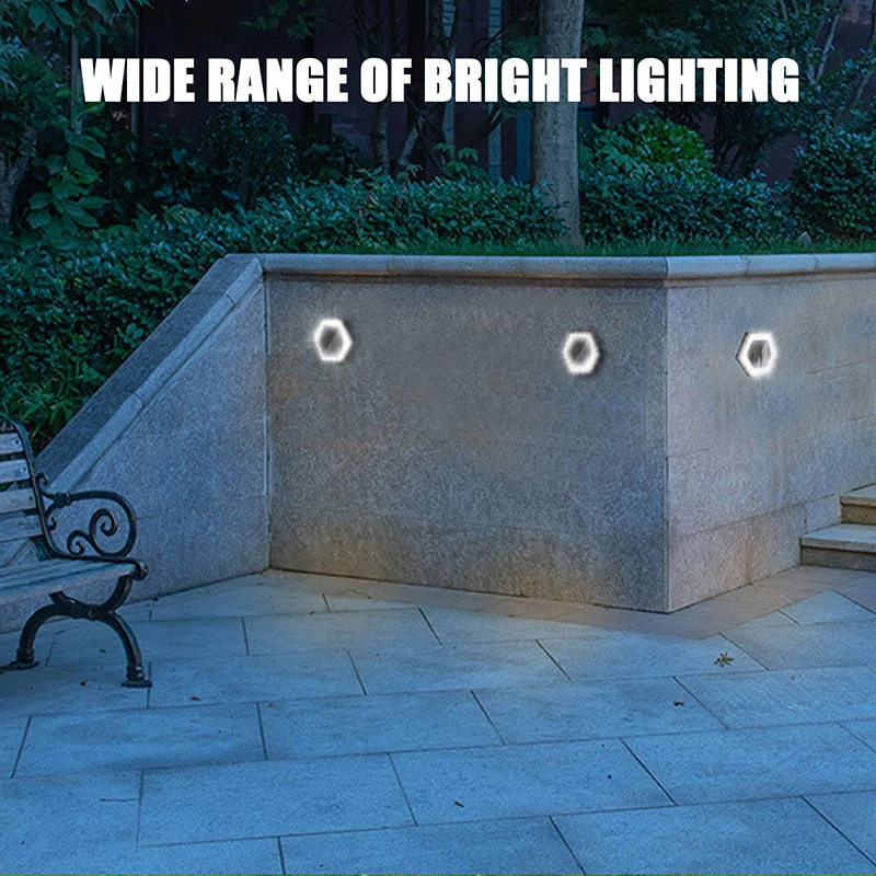 

Solar Light Outdoors Street Wall Lawn Lamp Garden Decor Buried Underground Light