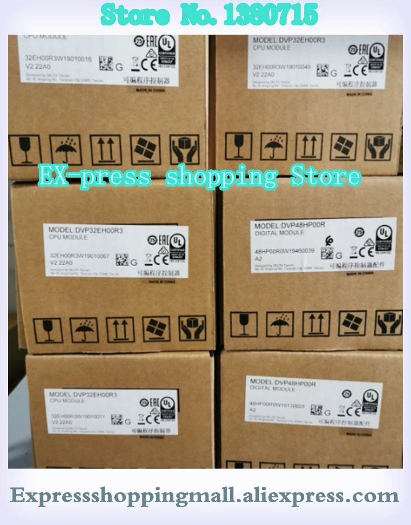 Новый оригинальный DVP40EH00R3 DVP40EH00T3 PLC|output| |