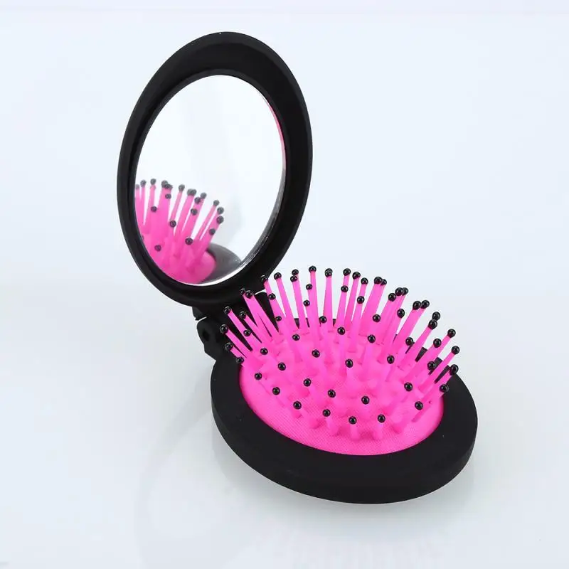 Щетка для укладки волос инструмент антистатический массажер головы карманная