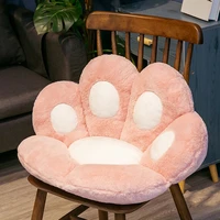 cat paw cushion seat cushion filled hand warmer plush sofa indoor floor home chair decor winter gift