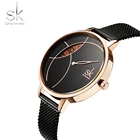 Часы женские Кварцевые водонепроницаемые из нержавеющей стали с сетчатым браслетом