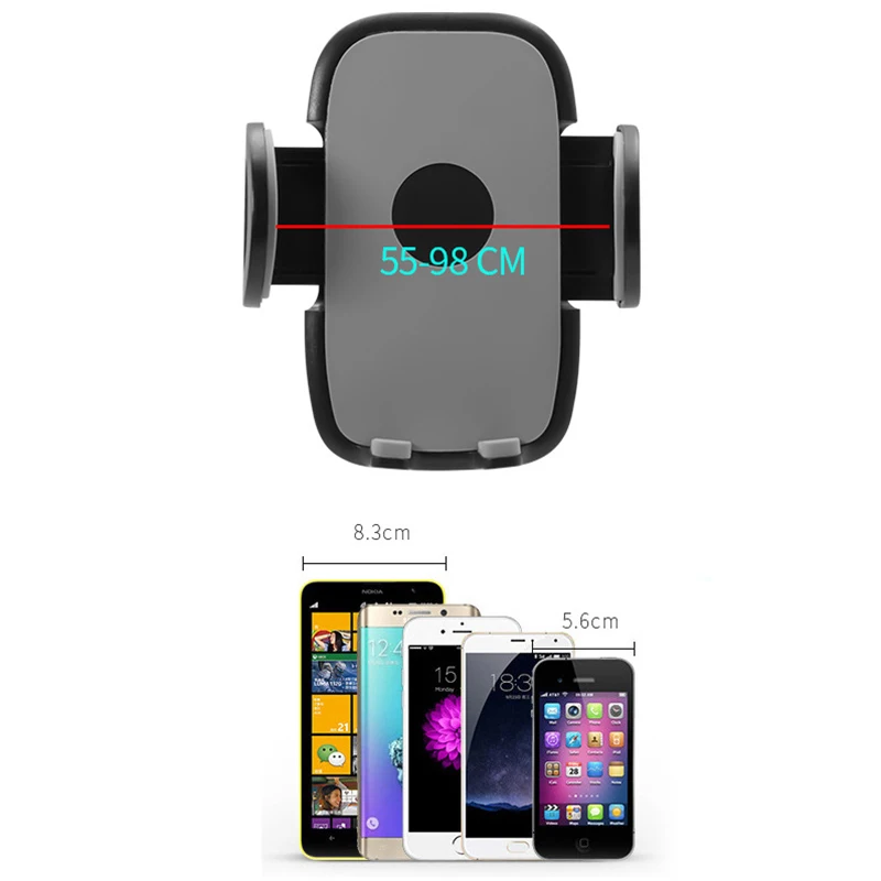 car dashboard windshield mobile phone stand no magnetic phone holder gps mount support free global shipping