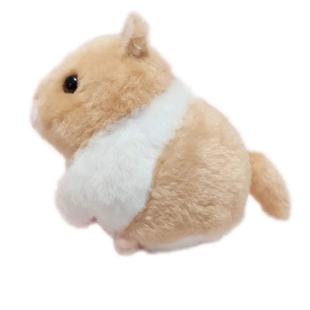 

Creative Kid Cute Simulation Hamster Stuffed Doll Plush Toy Key Chain Pendant Girl Gift