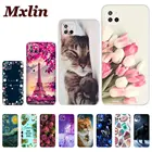 Для Samsung Galaxy A22 чехол силиконовый чехол для телефона из мягкого ТПУ с цветок чехол для Samsung A22 5G чехол 2021 GalaxyA22 бампер диаметром 22-Fundas