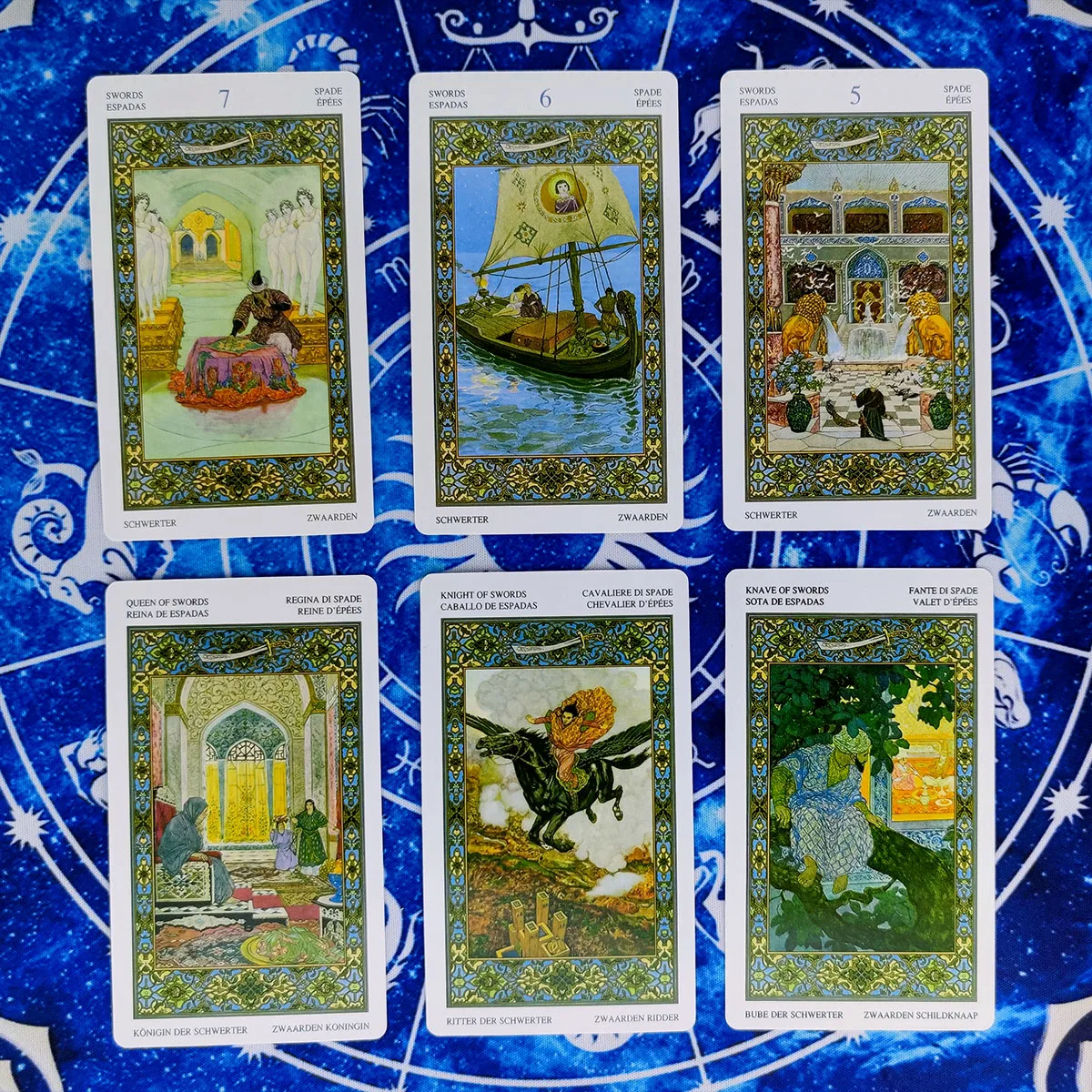 Карта Таро Тысяча и одна ночь Дека гадания развлекательные вечеринки настольная