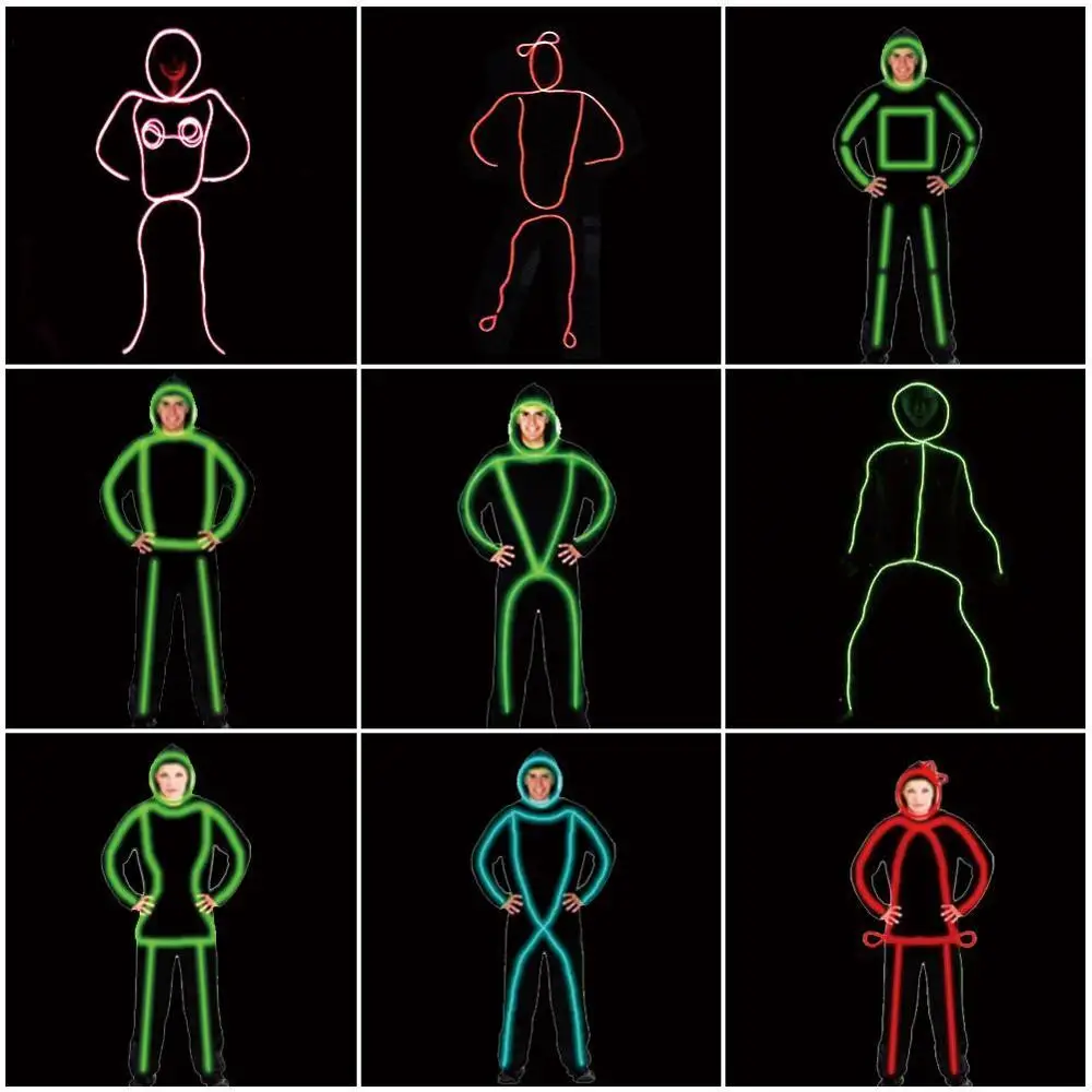 Люминесцентные Неоновые вечерние светодиодные лампы с питанием от батареи