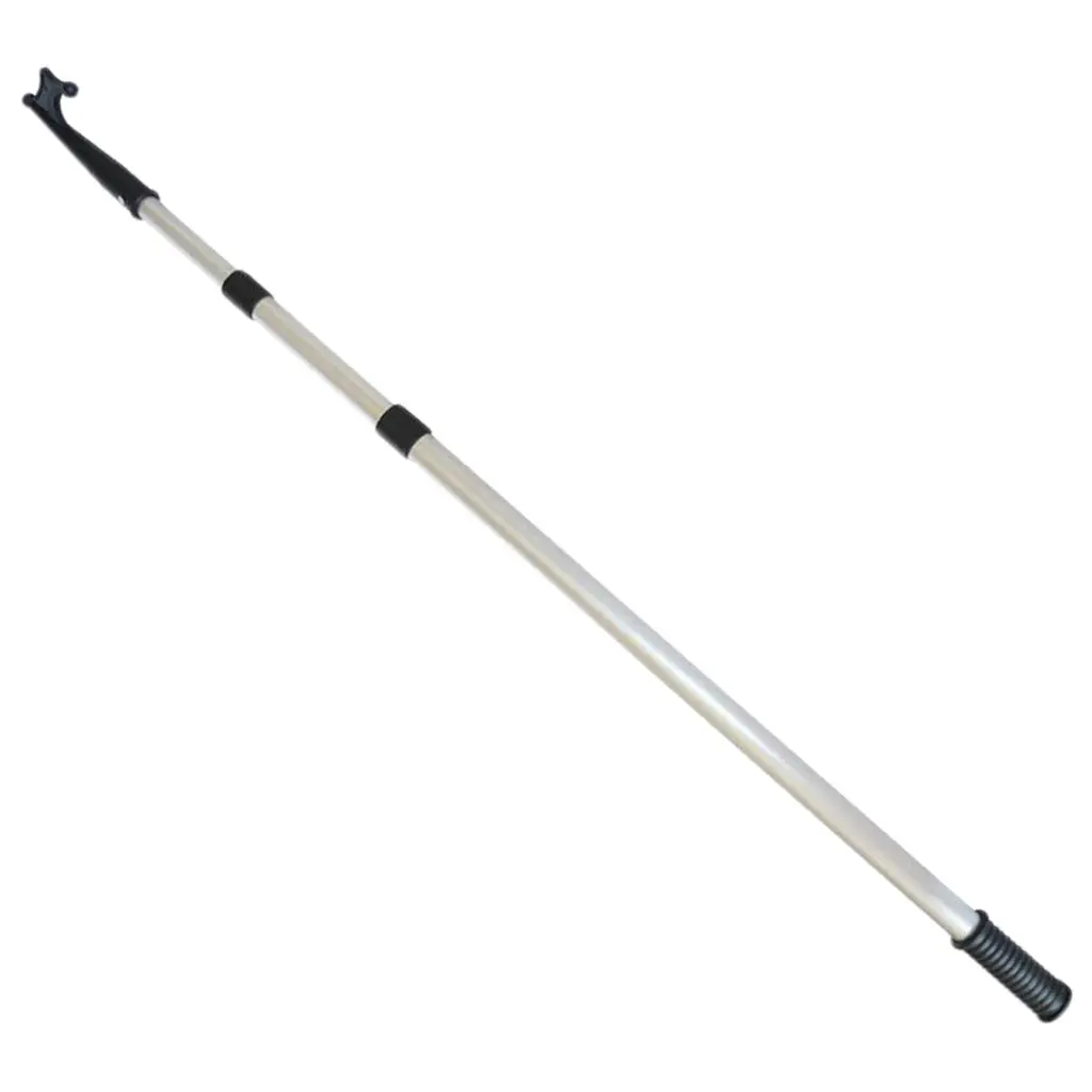 

Extendable Boat Hook Rope Grabber Tool HeavyDuty Telescopic Shaft Pole-8Feet