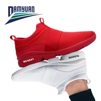 damyuan 2020 new fashion men women flyweather comfortable breathable non leather casual light size 46 sport mesh jogging shoes
