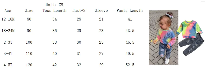 Осень 2020 спортивный костюм для маленьких девочек из 2 предметов Топ с длинным