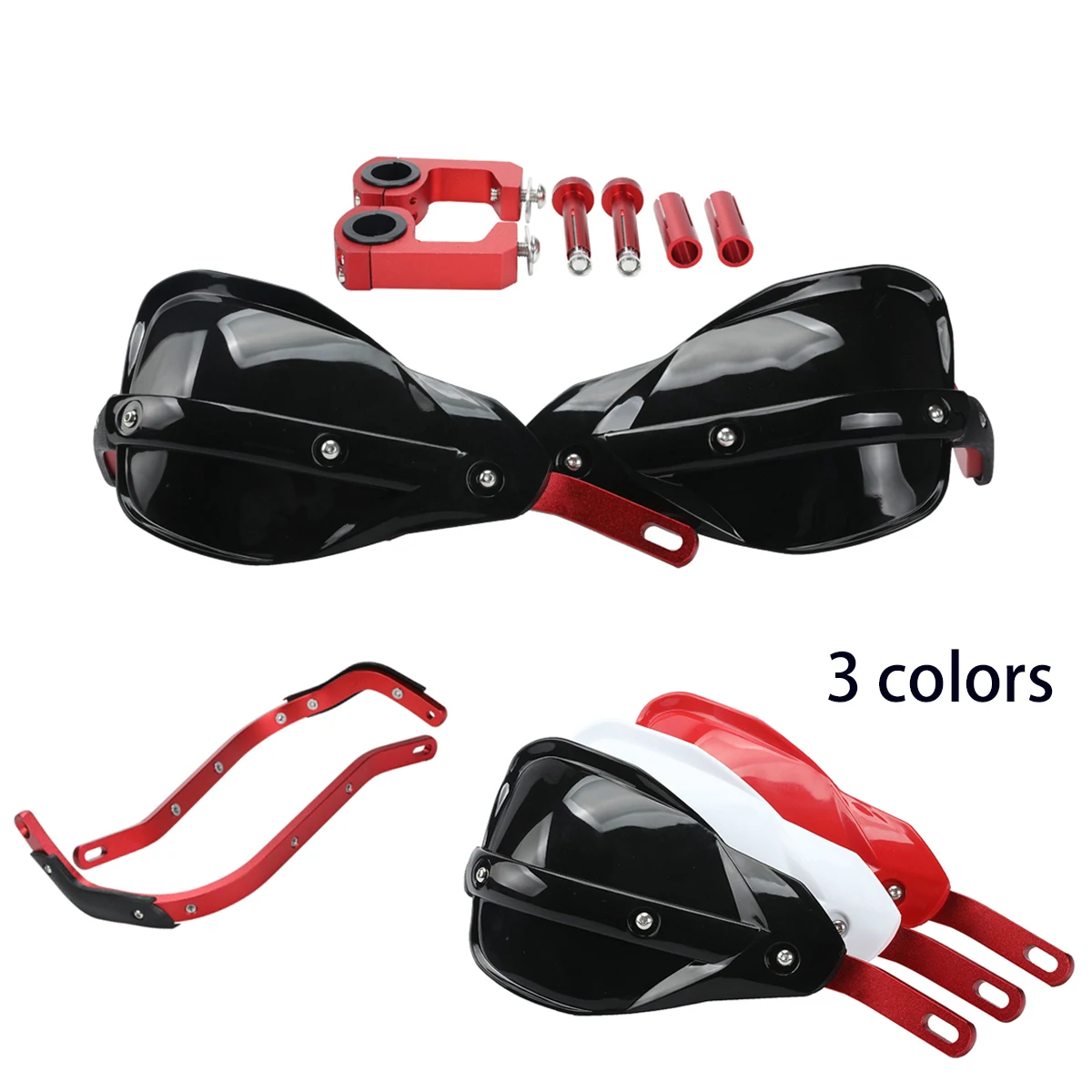 

Universal Motorcycle Hand Guards Handguard Protector For CR CRF YZ YZF KLX KXF SXF EXC XCW Dirt Bike Motocross Off Road ATV Quad