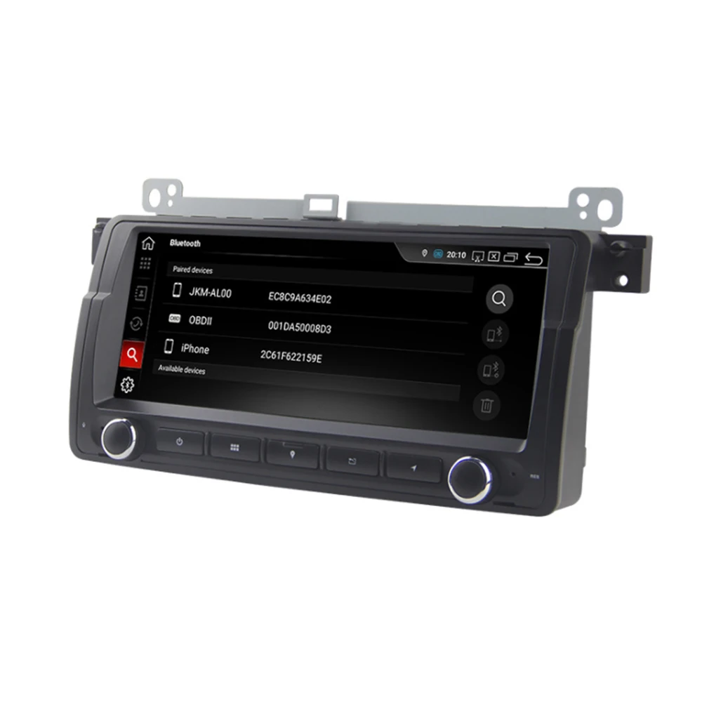 8.8-дюймовое 2Гб 16Гб Автомагнитола Андроид 10.0 ДЛЯ BMW E46 Головное устройство 2дин Мультимедийный плеер FHD DSP Видео DC Минитор FM ON.