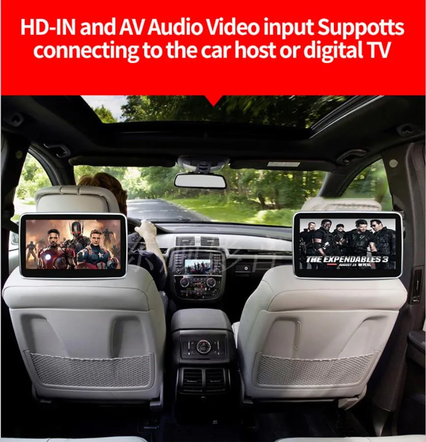 10 1-дюймовый сенсорный экран Android 1 2 ГБ + 16 4K HD 9 0*1920 P IPS WIFI/HDMI/AV/USB/SD/FM/Bluetoot | Автомобили