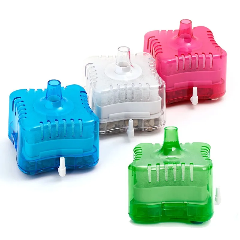 

Aquarium Fish Super Pneumatic Biochemical Activated Carbon Filter Aquarium Filtration Filter Aquatic Pets Products 6Pcs/lot