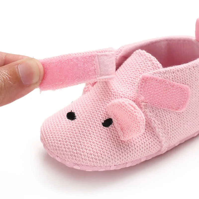 

2018 Baby Girls Shoes First Walkers Newborn Baby Cotton knitting Soft Boy Girl Fringe Soft Soled Non-slip Footwear Shoes
