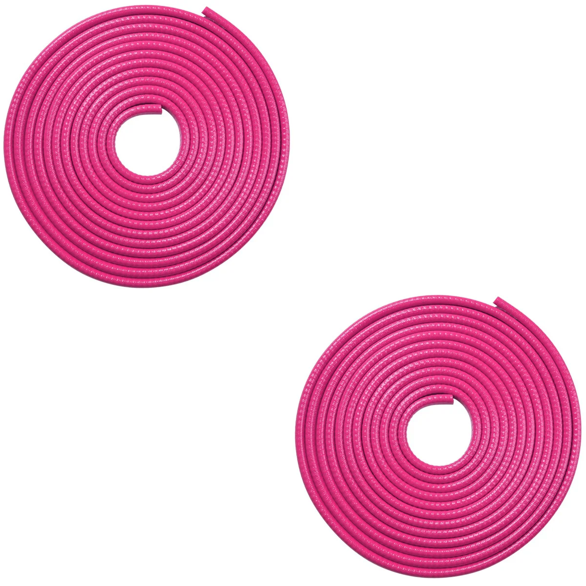 

2pcs Car Door Guards Trim Rubber Seal Protection Car Seal Strips (Rosy)