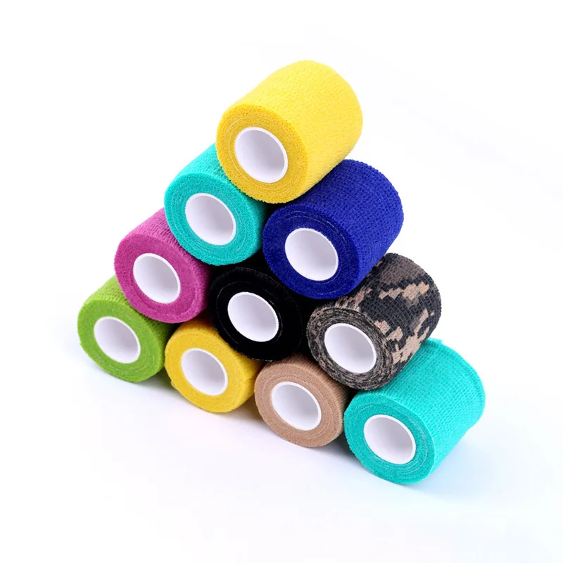 2 5 см * м самоклеящийся эластичный бандаж первой помощи медицина обезболивающее