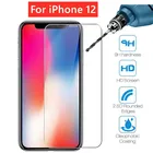 9H закаленное стекло для iPhone 12 mini 11 Pro 7 8 6 S 6 S Plus X s XS Max XR Защита экрана для iPhone 7 12 Взрывобезопасное стекло