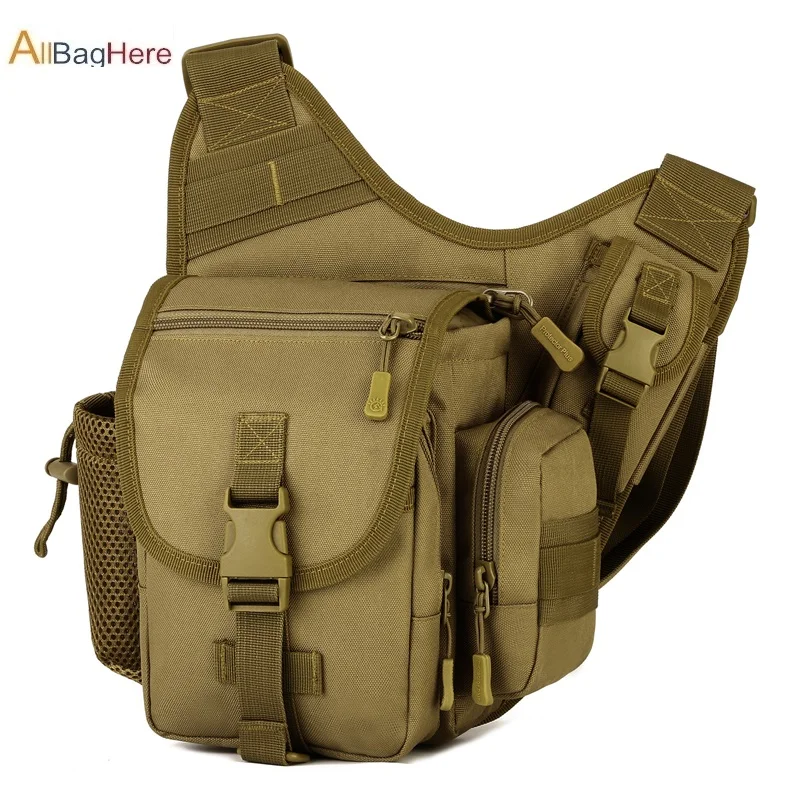 Тактическая сумка-мессенджер для занятий спортом на открытом воздухе