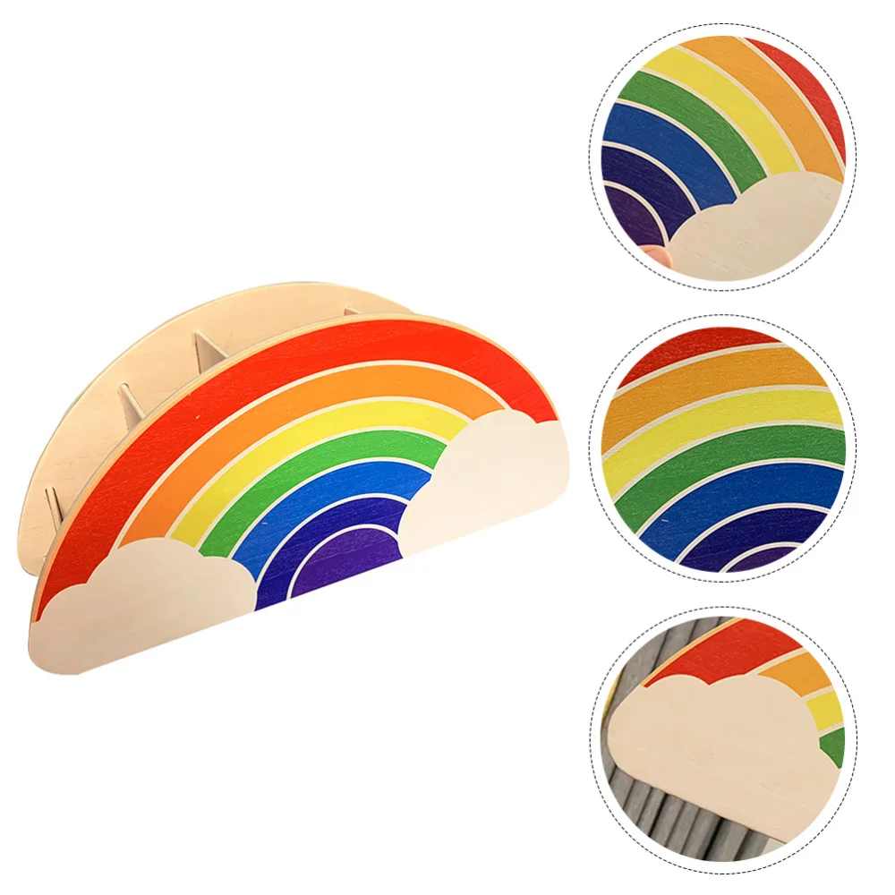 

1pc Rainbow Pen Storage Holder Pencil Container Make Storage Holder