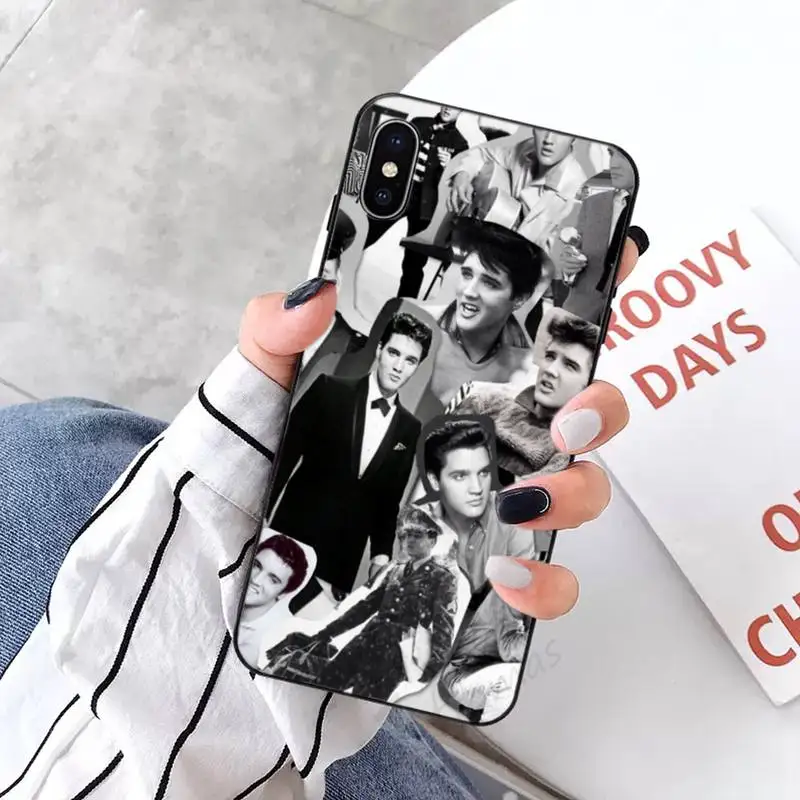 

Elvis Presley Rock singer actor high quality funda phone case for iPhone 11 12 pro XS MAX 8 7 6 6S Plus X 5S SE 2020 XR