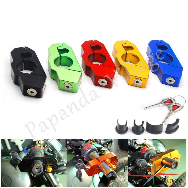 Мотоциклетная рукоятка алюминиевый замок противокражный тормозной рычаг