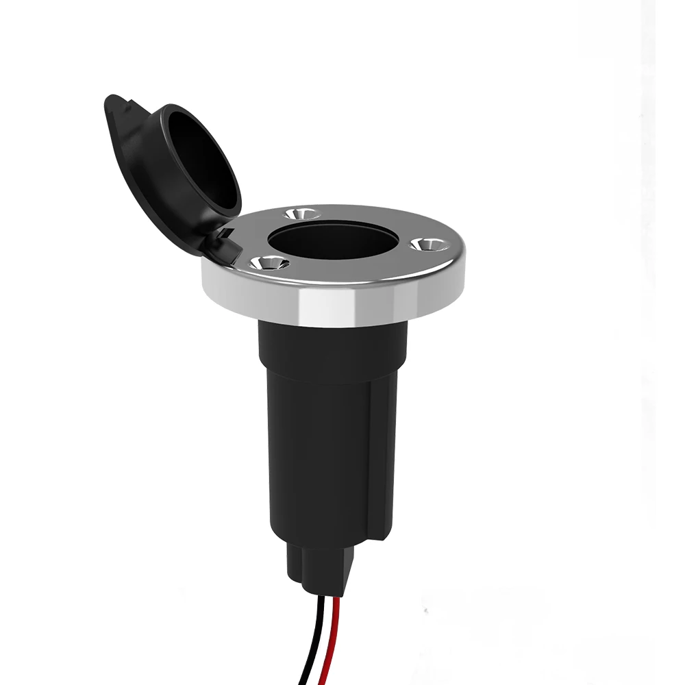 Морская Лодка Навигация Stern кругласветильник из нержавеющей стали подключаемое