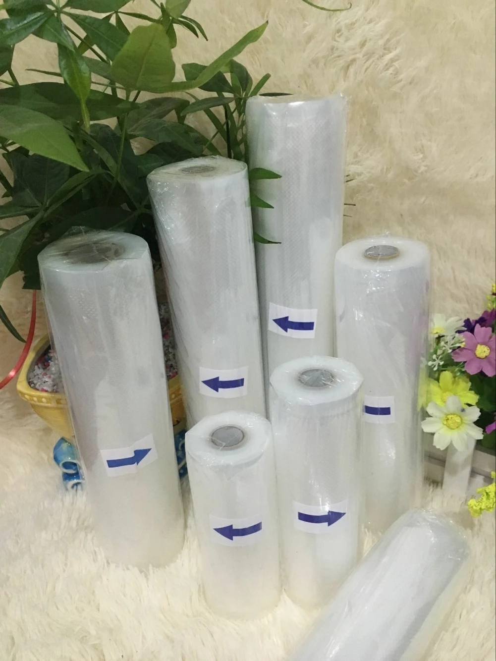 BPA Бытовая Вакуумная сумка для хранения пищевых продуктов, упаковочная машина, вакуумный упаковщик для пленки, обертка, пищевая упаковка, 1 рулон