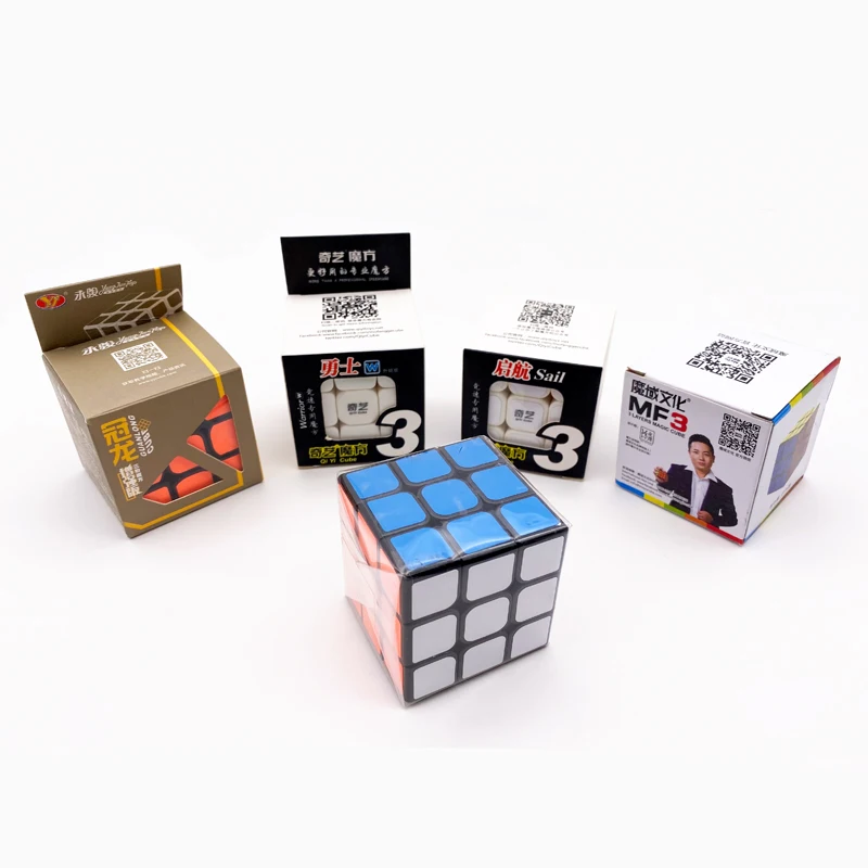 3x3x3 скоростной куб, наклейка, профессиональные Волшебные пазлы, нео куб, развивающий куб, игрушки для детей, детские головоломки, подарки