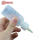 Комплект из 2 предметов, 50 мл иглы пайки очистки чистая жидкая поток алкоголя маслораспределительное устройство Пластик ручной бутылка очиститель DIY Repair