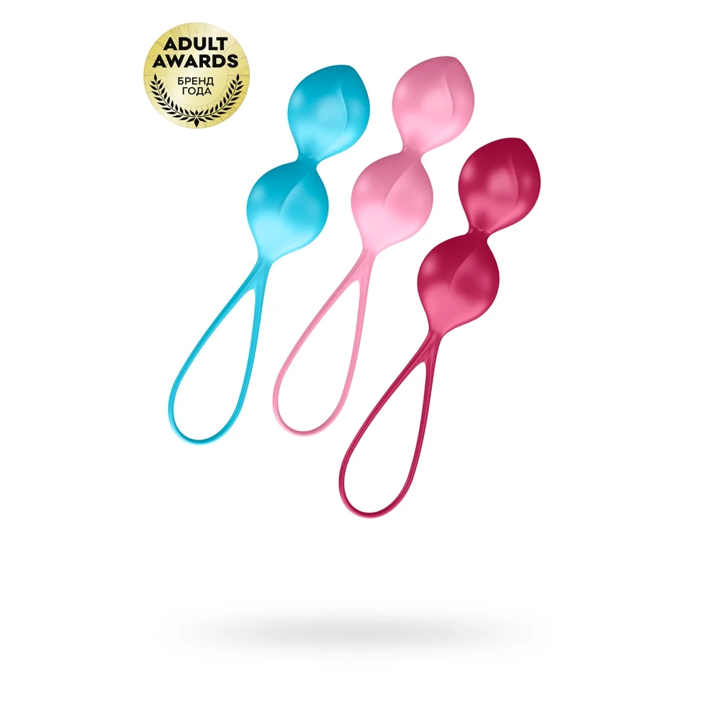 Набор силиконовых вагинальных шариков Satisfyer Balls Double