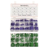 suleve air conditioning rubber washer assortment for r22 r134a greenpurple standard parts 270pc seal o ring gaskets sets