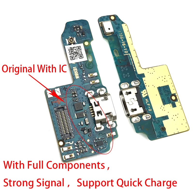 Для Asus Zenfone Max Plus M1 ZB570TL X018DC Micro USB порт коннектор; pcb; плата зарядная док-станция замена гибкого кабеля
