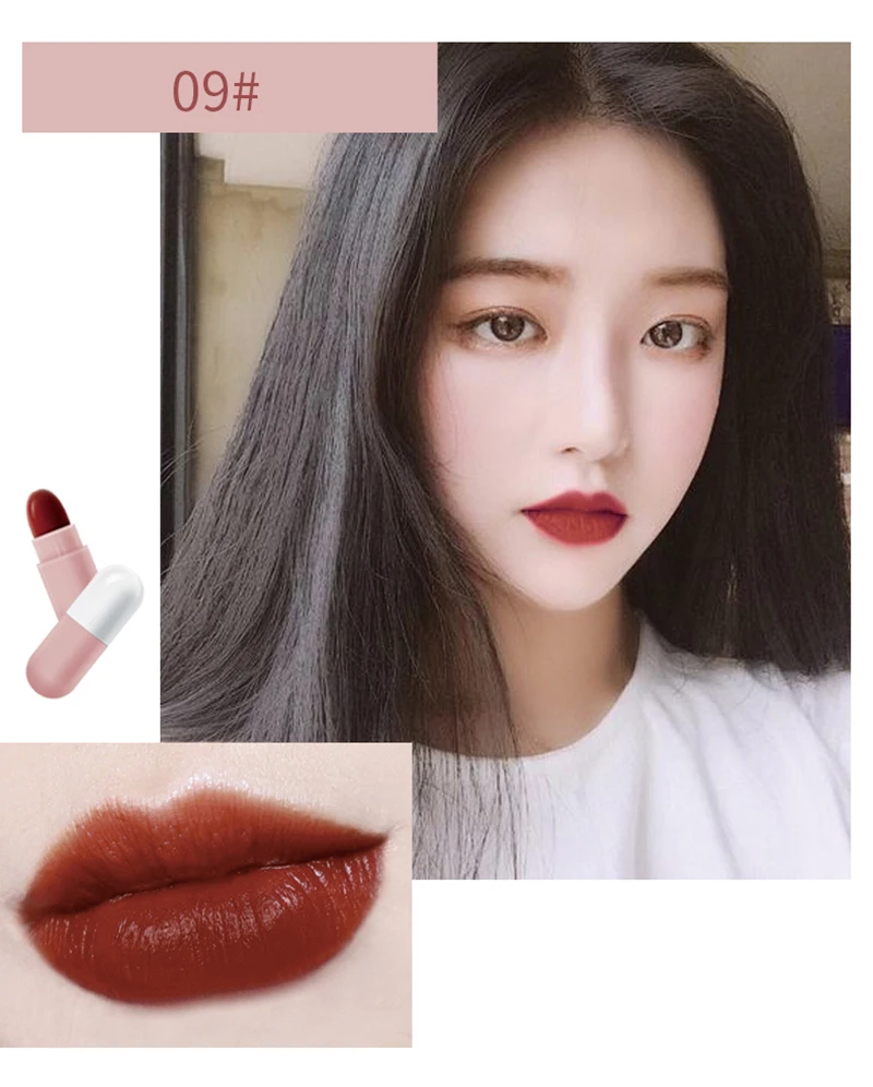 

12 Color Lipstick Set Matte Lips Waterproof Non-stick Cup Lipstick Lip Makeup Set Lipstick TSLM1