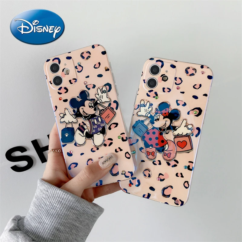 

Чехол для IPhone 7, 8P, X, XR, XS, XSMAX, 11, 12Pro, Микки Маус, Минни